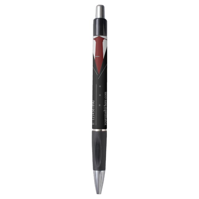 Your Business Promotional Pen Example (Front Vertical)