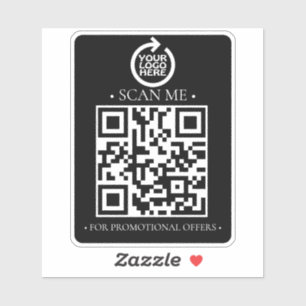 Your Business QR Code and Logo