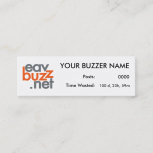 Your Buzzer Profile Cards