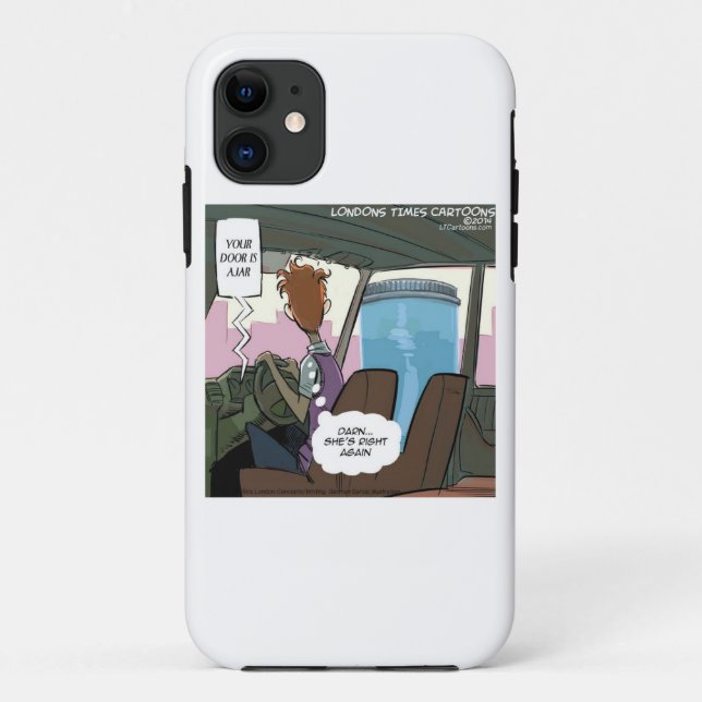 Your Car Door Is A Jar Funny iPhone5 Case (Back)