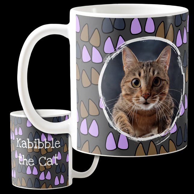 Your Cat on a Grey  Coffee Mug (Creator Uploaded)