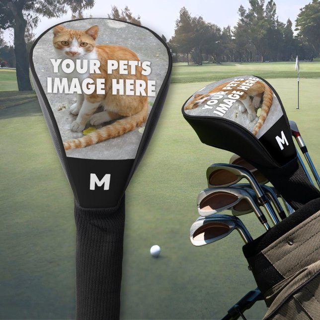 Your Cat Photo Golf Head Cover (Creator Uploaded)