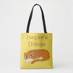 Your cat's things tote bag