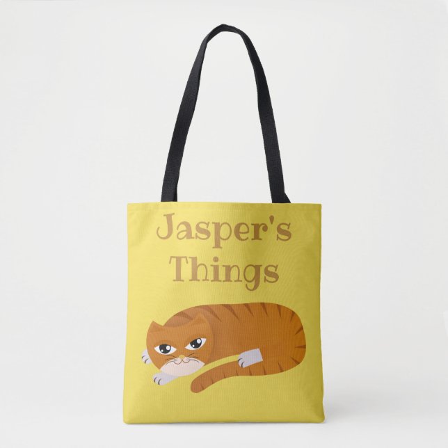 Your cat's things tote bag (Front)
