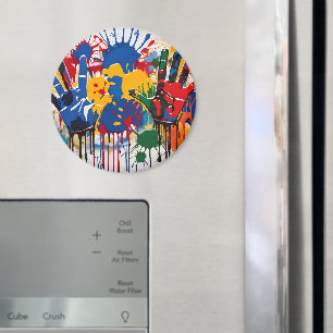 Your Childs Artwork One Of A Kind Personalized Magnet