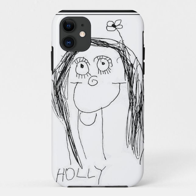 Your Child's Drawing - Mother's Day Gift Case-Mate iPhone Case (Back)