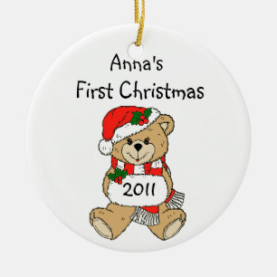Your Child's Name First Christmas Ornament 2011