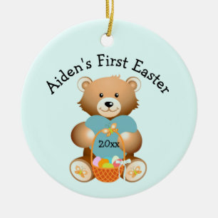 Your Child's Name First Easter Ornament