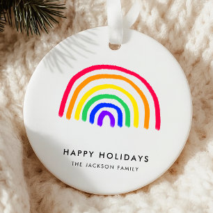 Your Child's Own Artwork   Upload Kids Drawing Ceramic Ornament