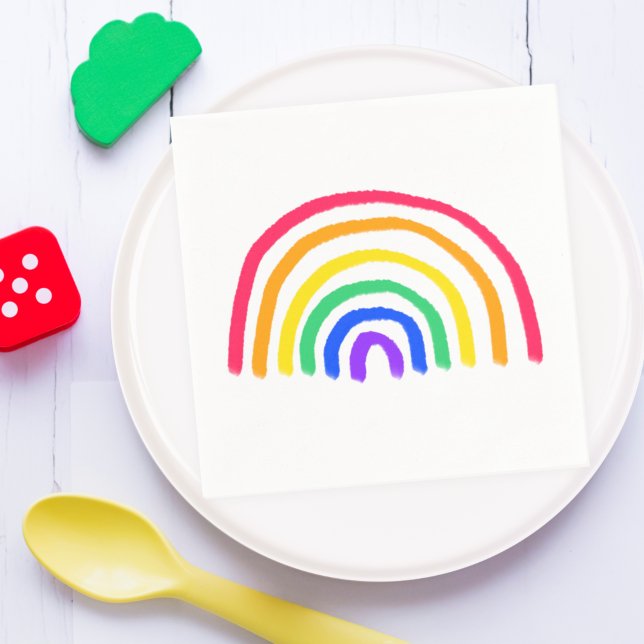 Your Child's Own Artwork | Upload Kids Drawing Napkin (Creator Uploaded)