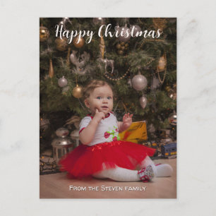 Your Christmas Postcard your photo