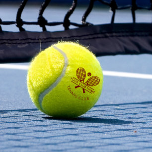 Your Club Name Tennis Team Trainer Custom Balls