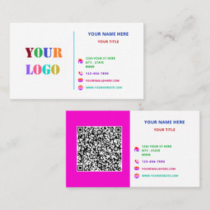 Your Colorful Promotional Business Cards Template