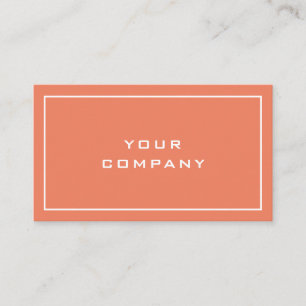 Your Colors and Font Business Card Professional