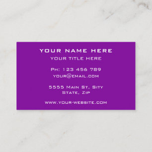Your Colours and Fonts Business Cards with Logo