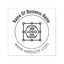 Your Company Custom Round  Business Logo