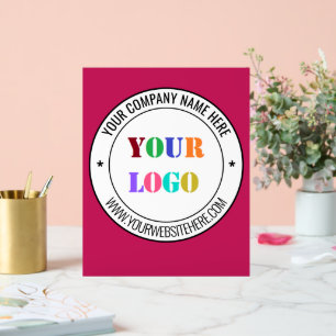 Your Company Logo and Custom TextAcrylic Sign
