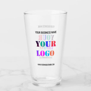 Your Company Logo and Text Business Glass Template