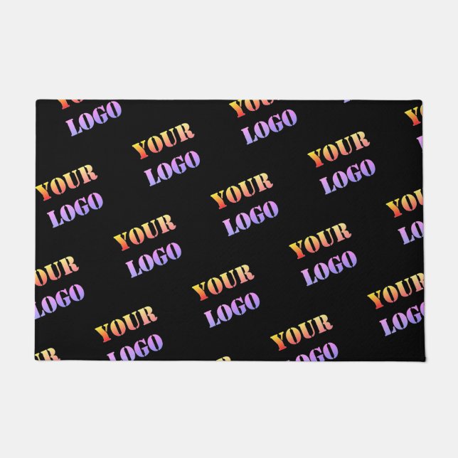 Your Company Logo Business Personalised Doormat (Front)