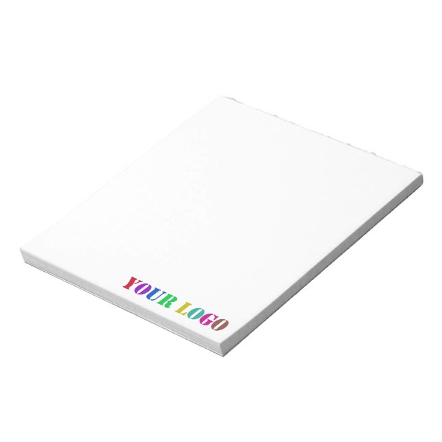 Your Company Logo Business Promotional Notepad (Rotated)