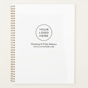 Your Company Logo Custom Business Planner