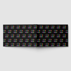 Your Company Logo Guest Book Template Custom Colou