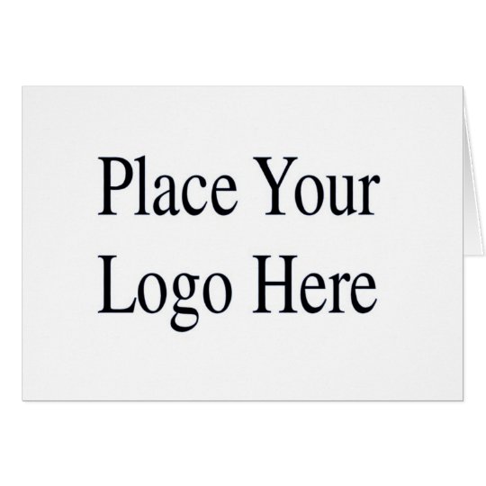 Your Company Logo Here Promotional Card