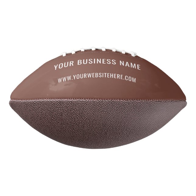 Your Company Logo Name Website Football Promotion (Rotated 90)