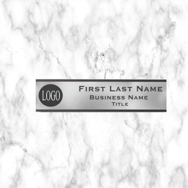 Your Company Logo Office Door Sign Glass Look (Creator Uploaded)