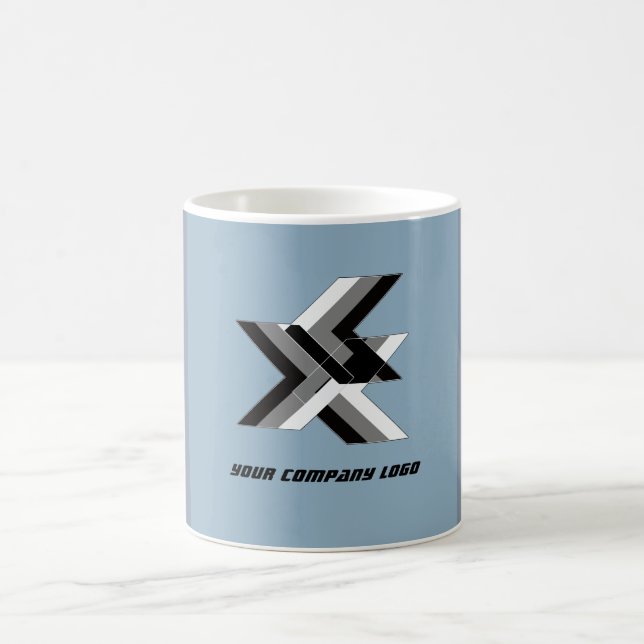 YOUR COMPANY LOGO,personalised,add your text Coffee Mug (Center)