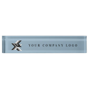 YOUR COMPANY LOGO,personalised Nameplate