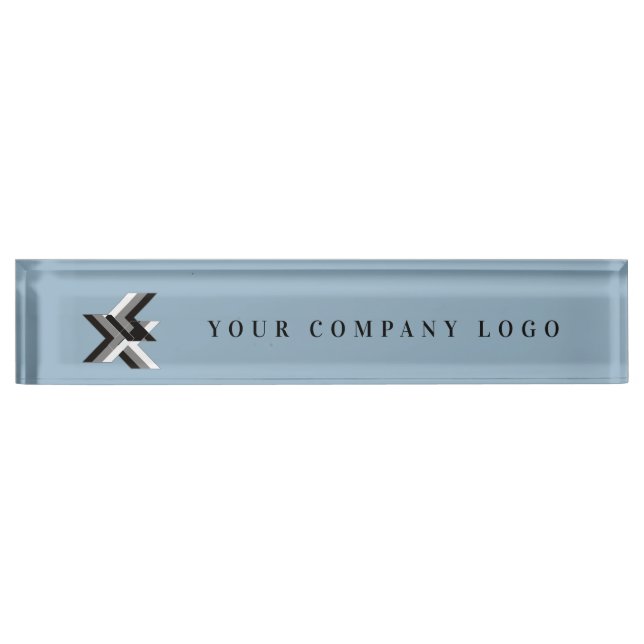YOUR COMPANY LOGO,personalised Nameplate (Front)
