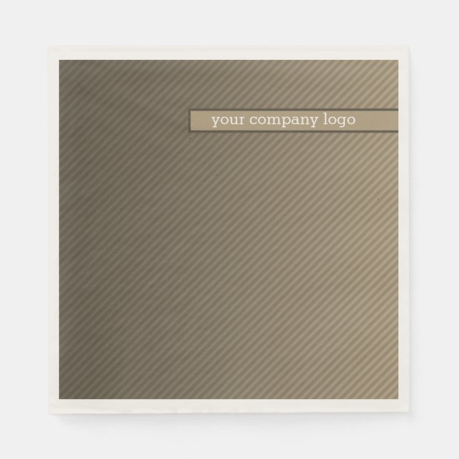 YOUR COMPANY LOGO,personalised Napkin (Front)