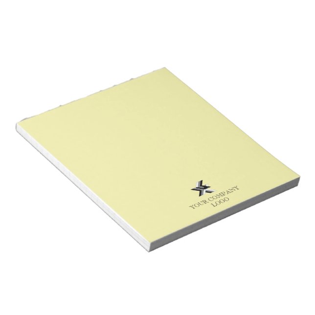 YOUR COMPANY LOGO,personalised Notepad (Angled)