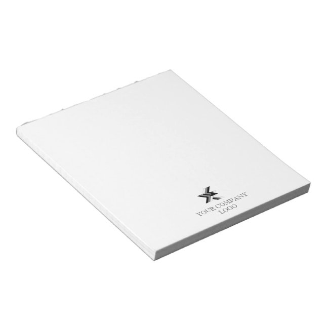 YOUR COMPANY LOGO,personalised Notepad (Angled)