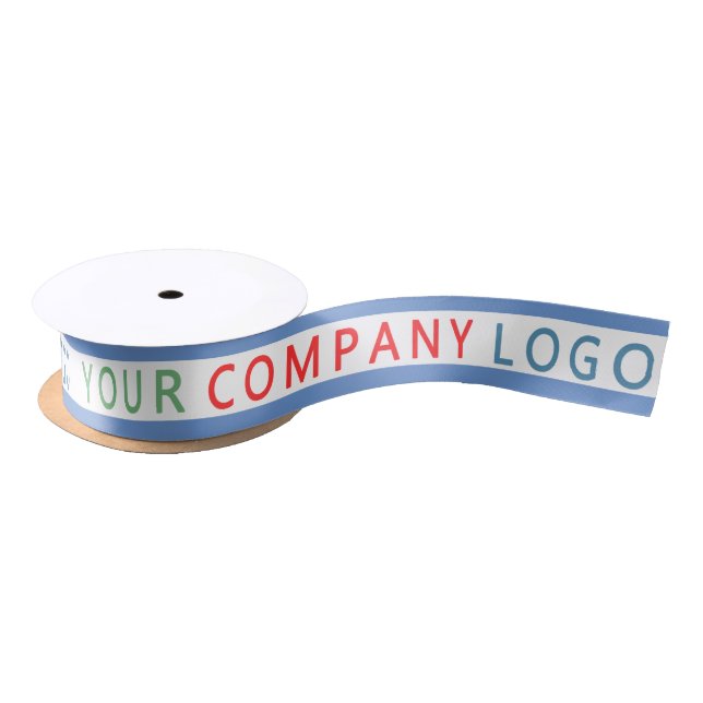 your company logo personalised   satin ribbon (Spool)