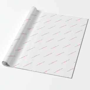 your company logo personalised wrapping paper