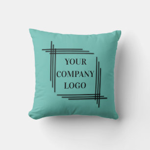 YOUR COMPANY LOGO,personalized,add your text Cushion