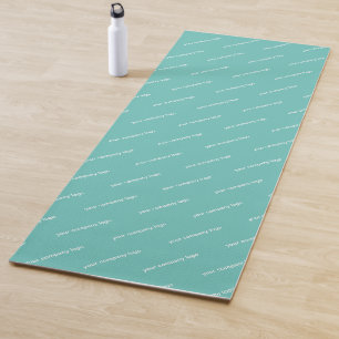 your company logo personalized  yoga mat