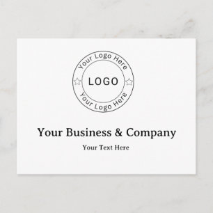 Your Company Logo Postcard