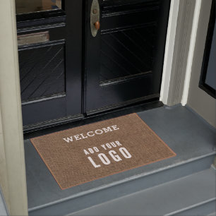 Your Company Logo Welcome Doormat
