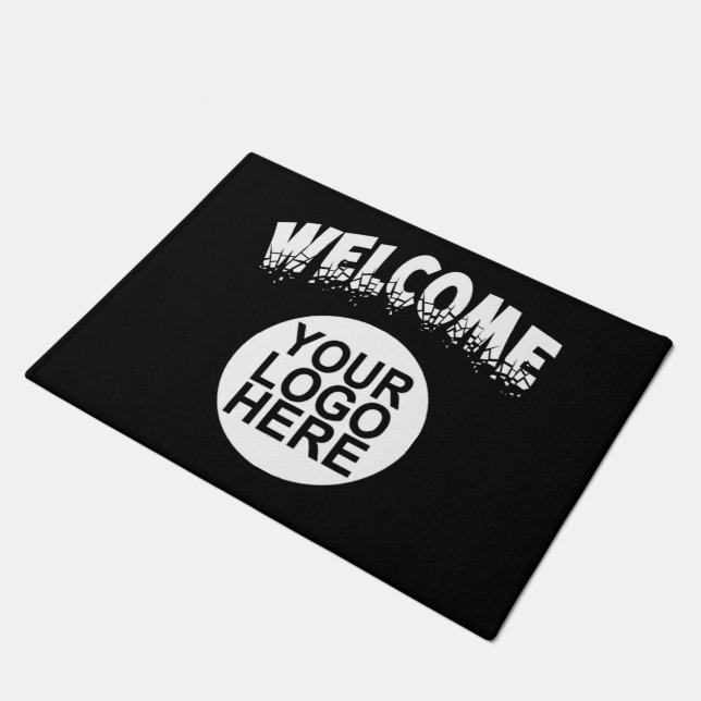 Your Company Logo Welcome Doormat (Angled)
