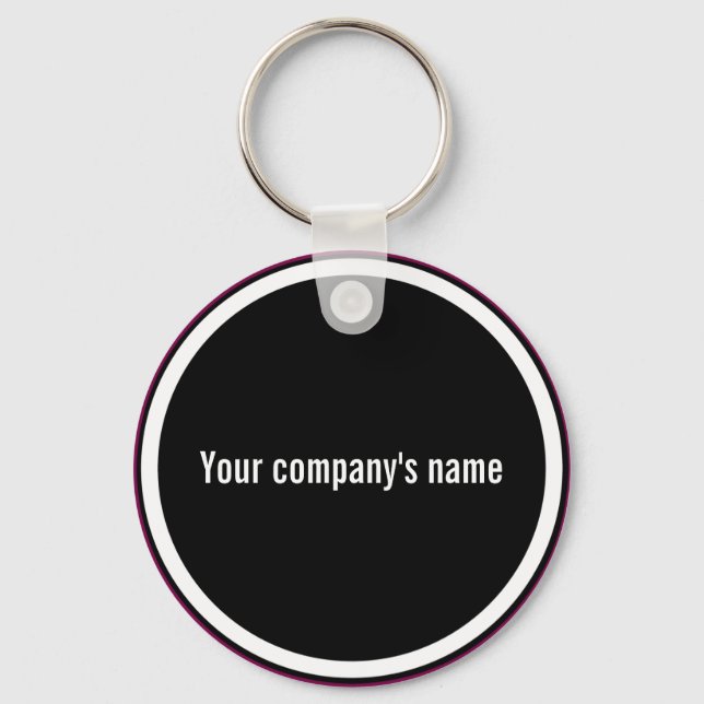 Your Company Name, template, Key Ring (Front)