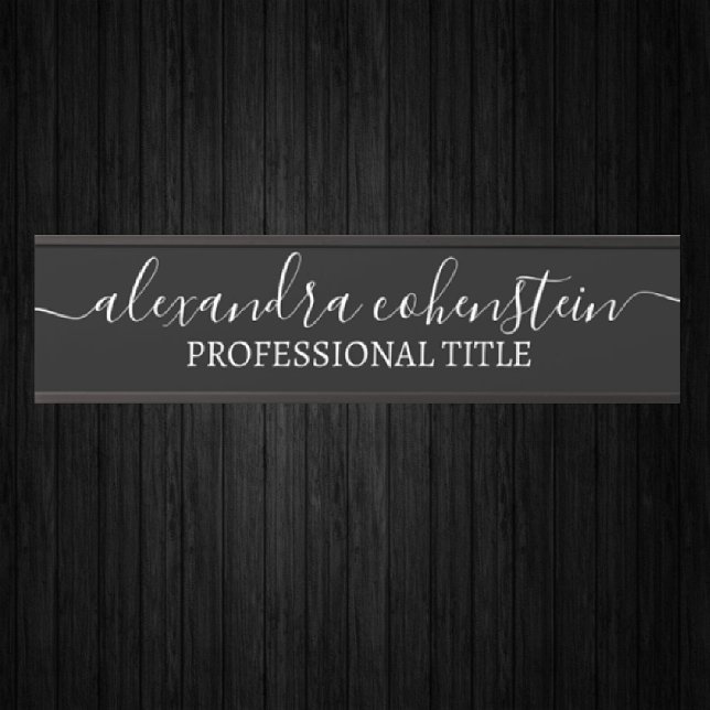 Your Company Office Door Sign Black and White (Creator Uploaded)