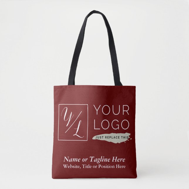 Your Corporate Logo and Customised Details Tote Bag (Front)