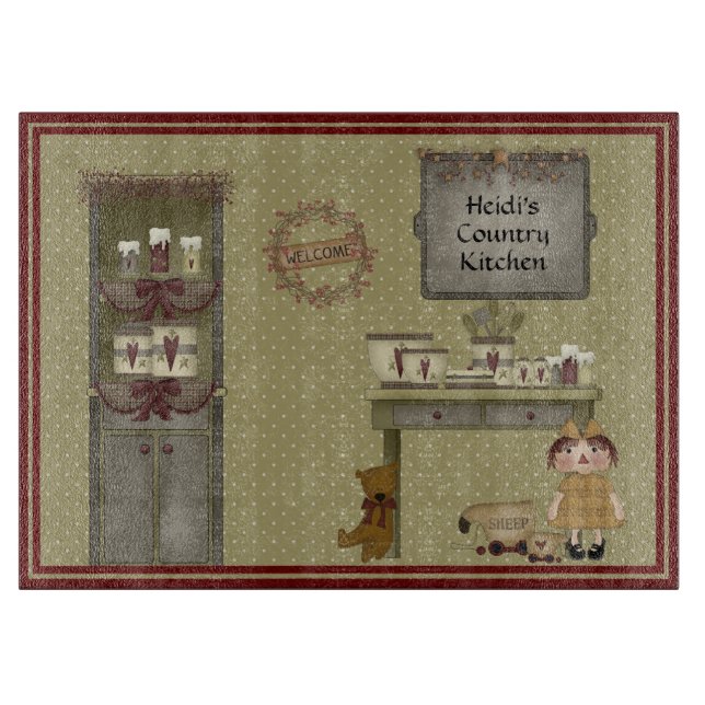 Your Country Kitchen Cutting Board (Front)