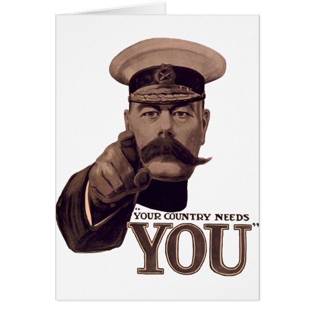 Your Country Needs YOU 1 (Front)