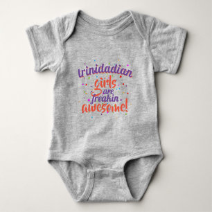 (Your Country or State) GIRLS are Freakin Awesome Baby Bodysuit