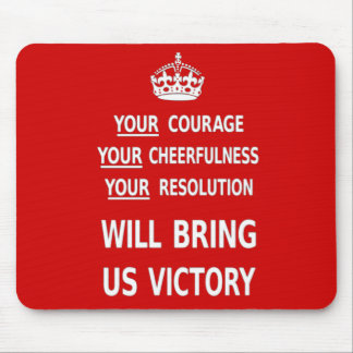 Your Courage Will Bring Us Victory. Best Price Mouse Pad