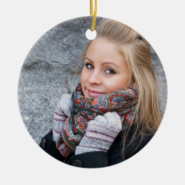 Your Creation  - SRF Ceramic Ornament (Front)